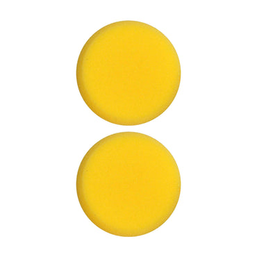 Keep Smiling Round Yellow Sponge Pack Of 2 The Stationers